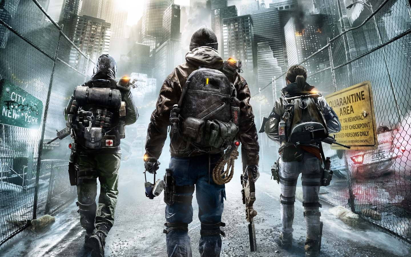 Tom clancys The division 2015 game wide