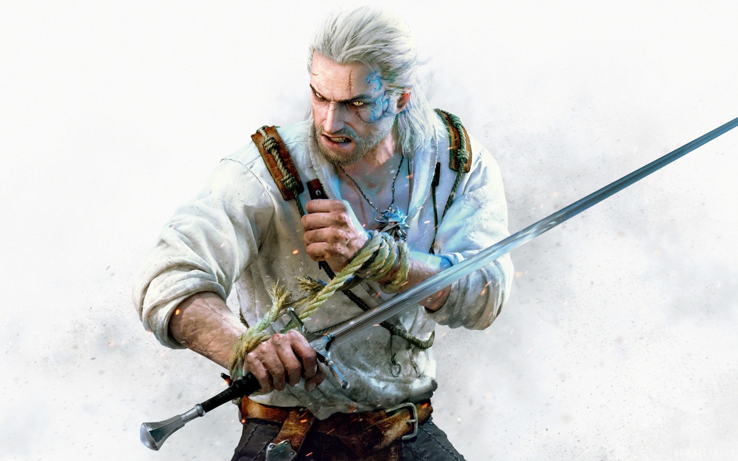 The witcher 3 wild hunt characters weapons 104969 3840x2400